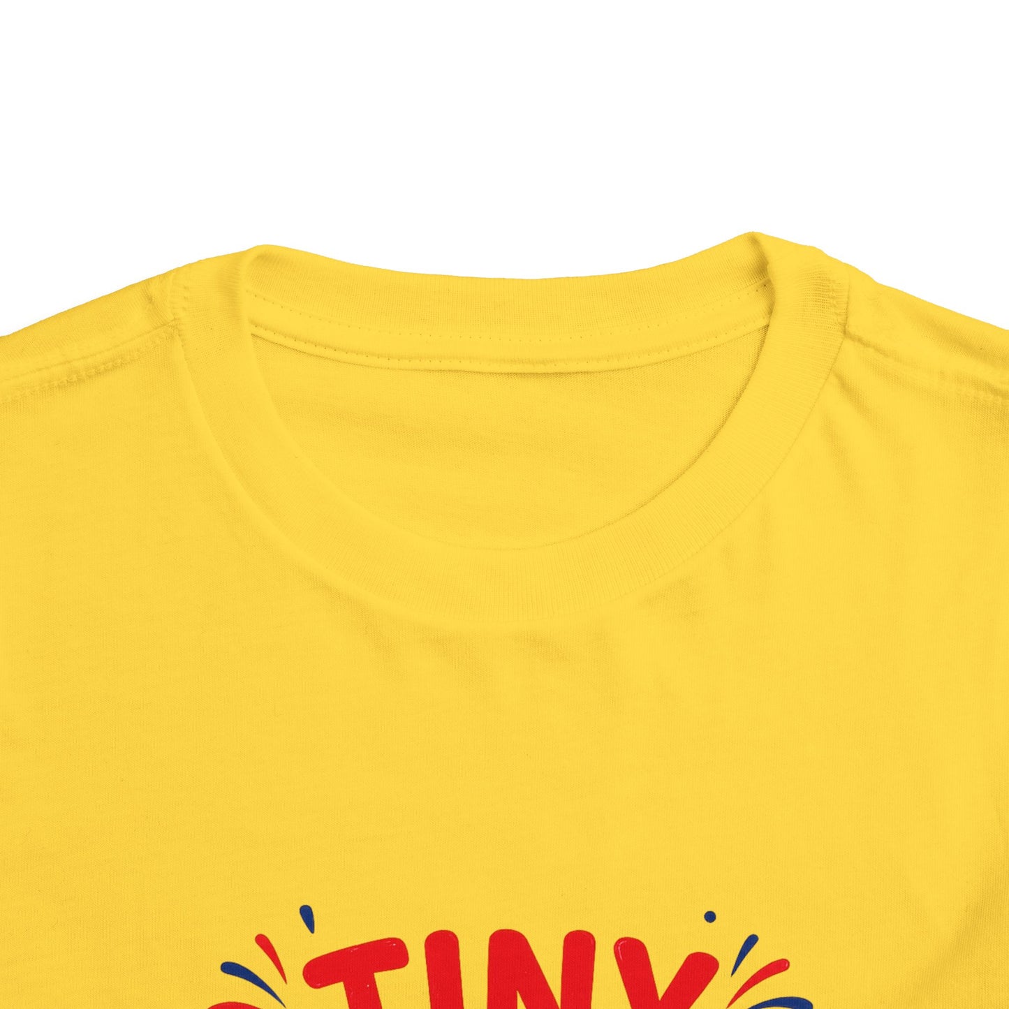 Tiny Patriot Toddler Tee – Cute American Flag 4th of July Shirt