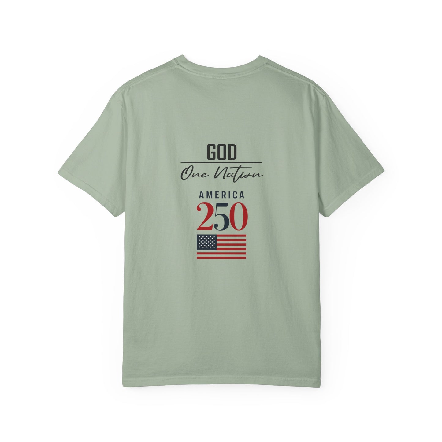 Patriotic Fathers Are Like Noah T-Shirt — "They Build Before the Storm Comes" (America 250)
