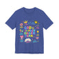 Christian T‑Shirt — "God Is So Much Bigger Than..." Pastel Faith Tee
