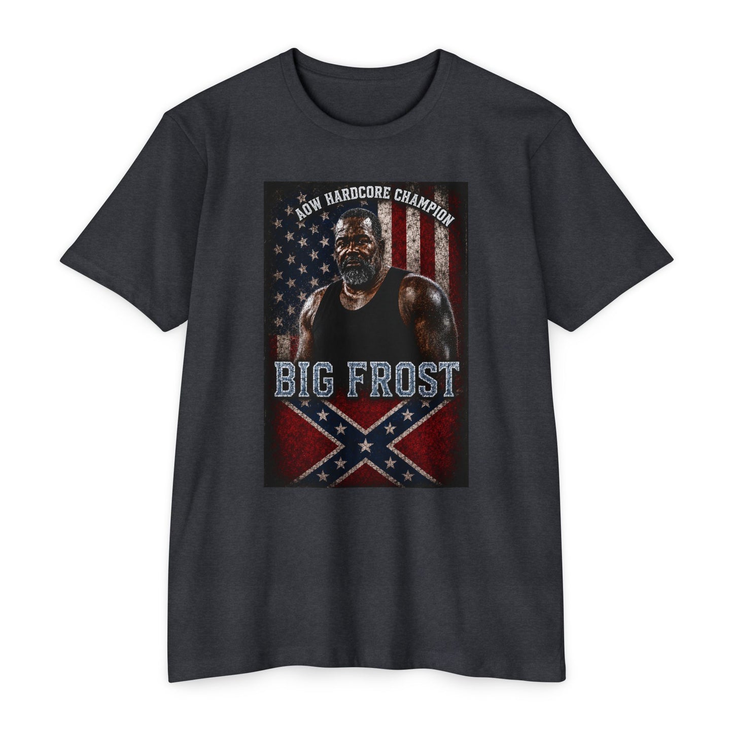 T-Shirt — "Big Frost" Hardcore Champion Graphic Tee