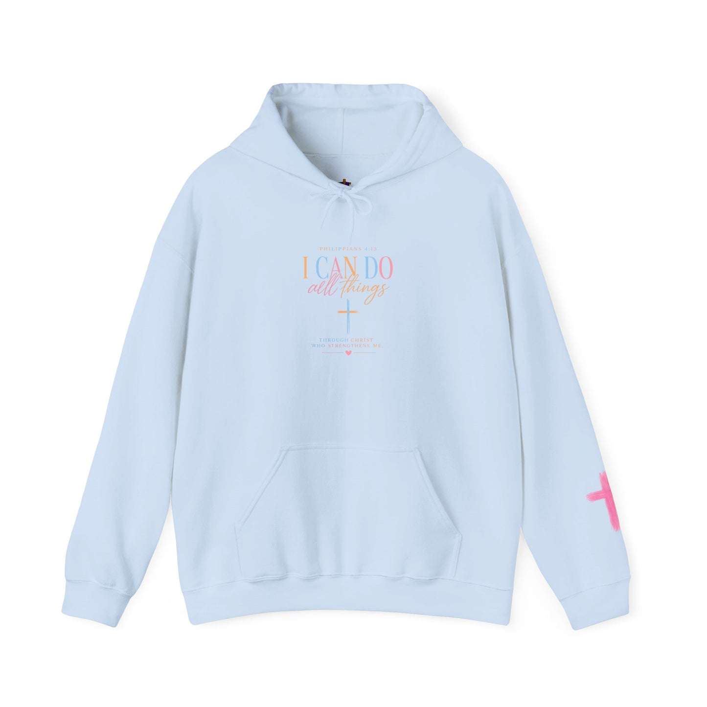 I Can Do All Things Christian Hoodie — Inspirational Faith Pullover