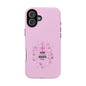 Pink Faith Phone Case — "God Is So Much Bigger Than..." Magnetic Impact-Resistant Case
