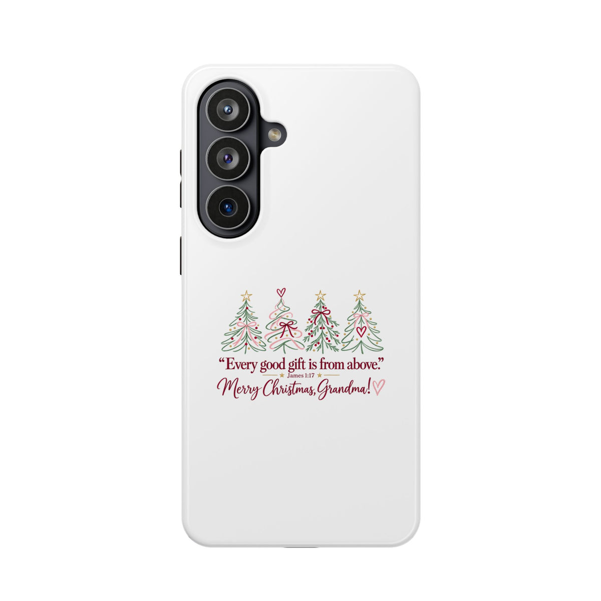 Christmas Grandma Phone Case — “Every good gift is from above” Magnetic Impact-Resistant Case