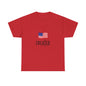 Created American Flag T‑Shirt — 'Created' Patriotic Graphic Tee