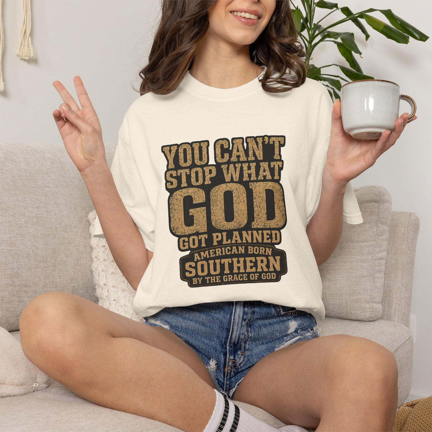 BIG FROST You Can't Stop What God Got Planned DOUBLE SIDED PRINT Tee