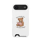 Phone Case — "Spend Quality Time with Jesus Today" Teddy Card Holder