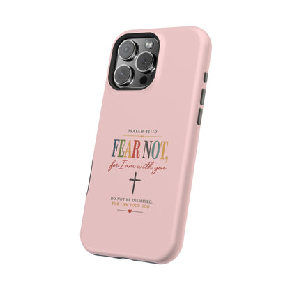 Fear Not Isaiah 41:10 Pink Magnetic Impact Phone Case