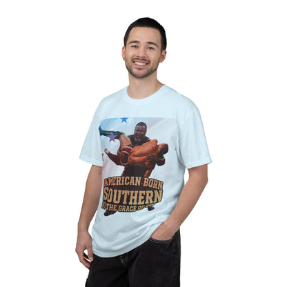 Southern Born T-Shirt — "American Born Southern by the Grace of God" Graphic Tee