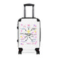 Suitcase — "God Says I Am" Inspirational Carry-On Luggage