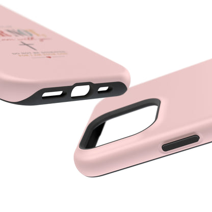 Fear Not Isaiah 41:10 Pink Magnetic Impact Phone Case