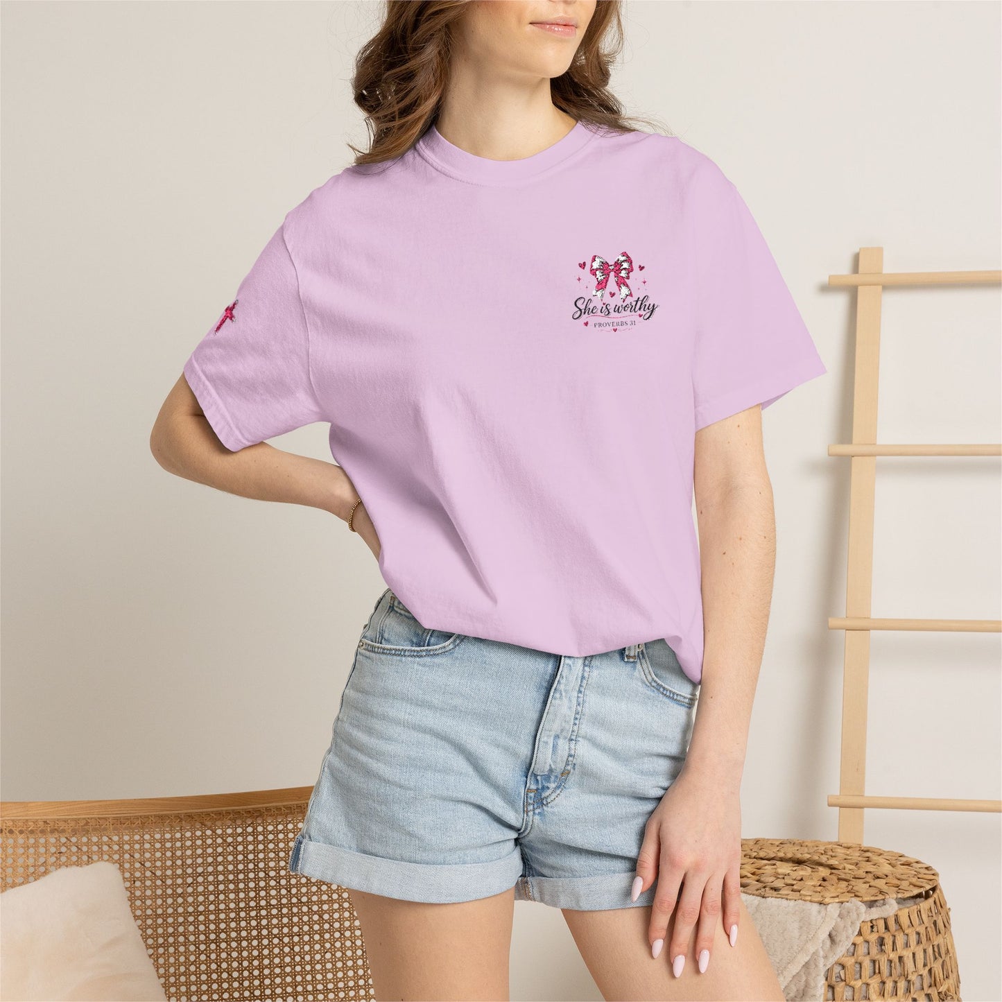 Butterfly Floral Graphic T-Shirt — 'Spread Your Wings' Chest Print