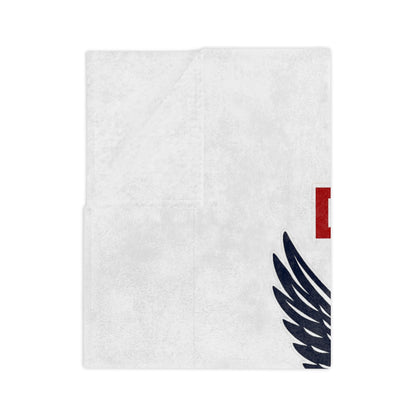 Duty to God American Eagle Blanket