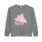 Toddler Sweatshirt — "I Roll With Jesus" Christian Toddler Tee