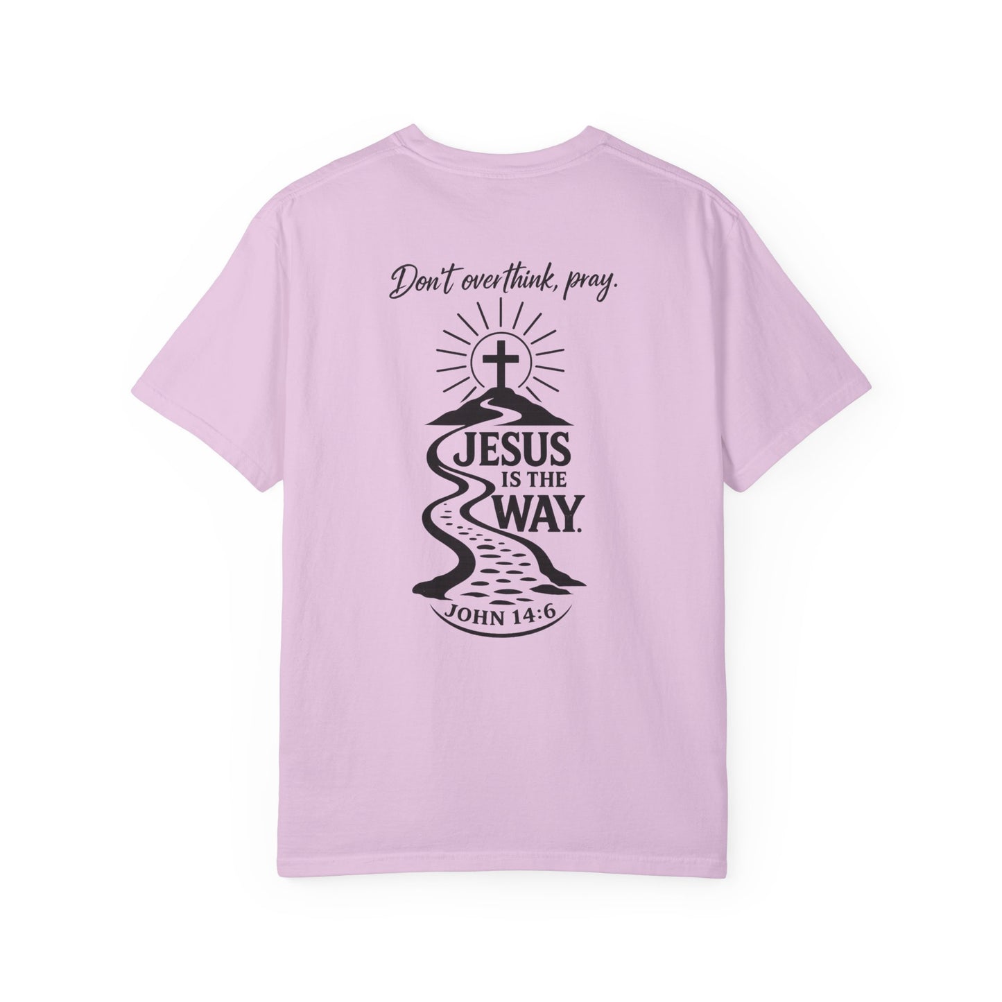 Jesus Is The Way T-Shirt — “God One Nation” Christian Faith Tee (John 14:6)