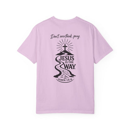 Jesus Is The Way T-Shirt — “God One Nation” Christian Faith Tee (John 14:6)