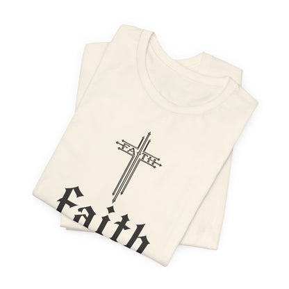 Faith Over Fear T-Shirt — Psalm 56:3 Cross Christian Tee