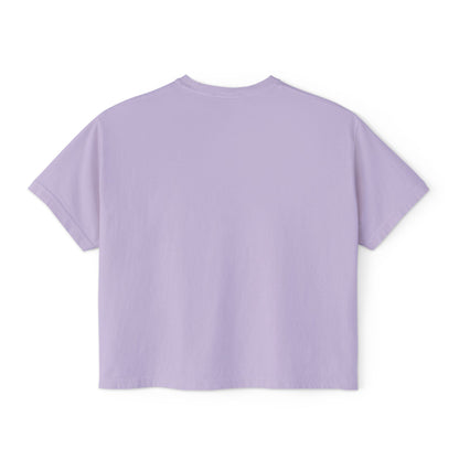 Women’s Boxy Tee — ‘Holy Crab, God Is Good’ Nautical Christian Tee