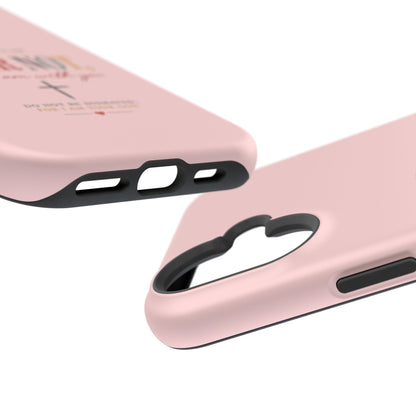 Fear Not Isaiah 41:10 Pink Magnetic Impact Phone Case