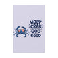 Patriotic Crab Canvas — "Holy Crab God Is Good" Wall Art