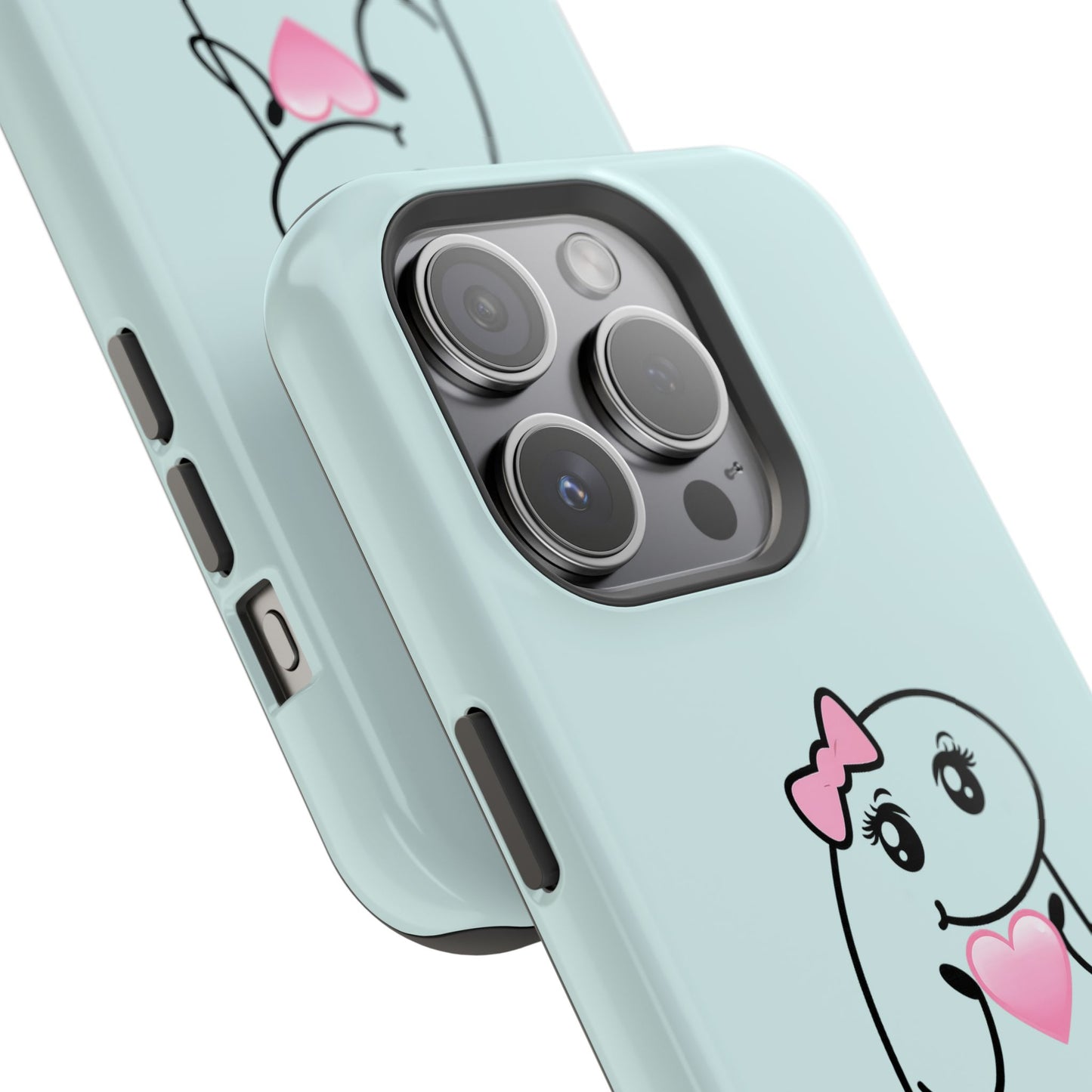 Christian Cute Heart Phone Case — "I Know Jesus Loves Me So Much" Magnetic Impact-Resistant Case