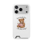 Phone Case — "Spend Quality Time with Jesus Today" Teddy Card Holder