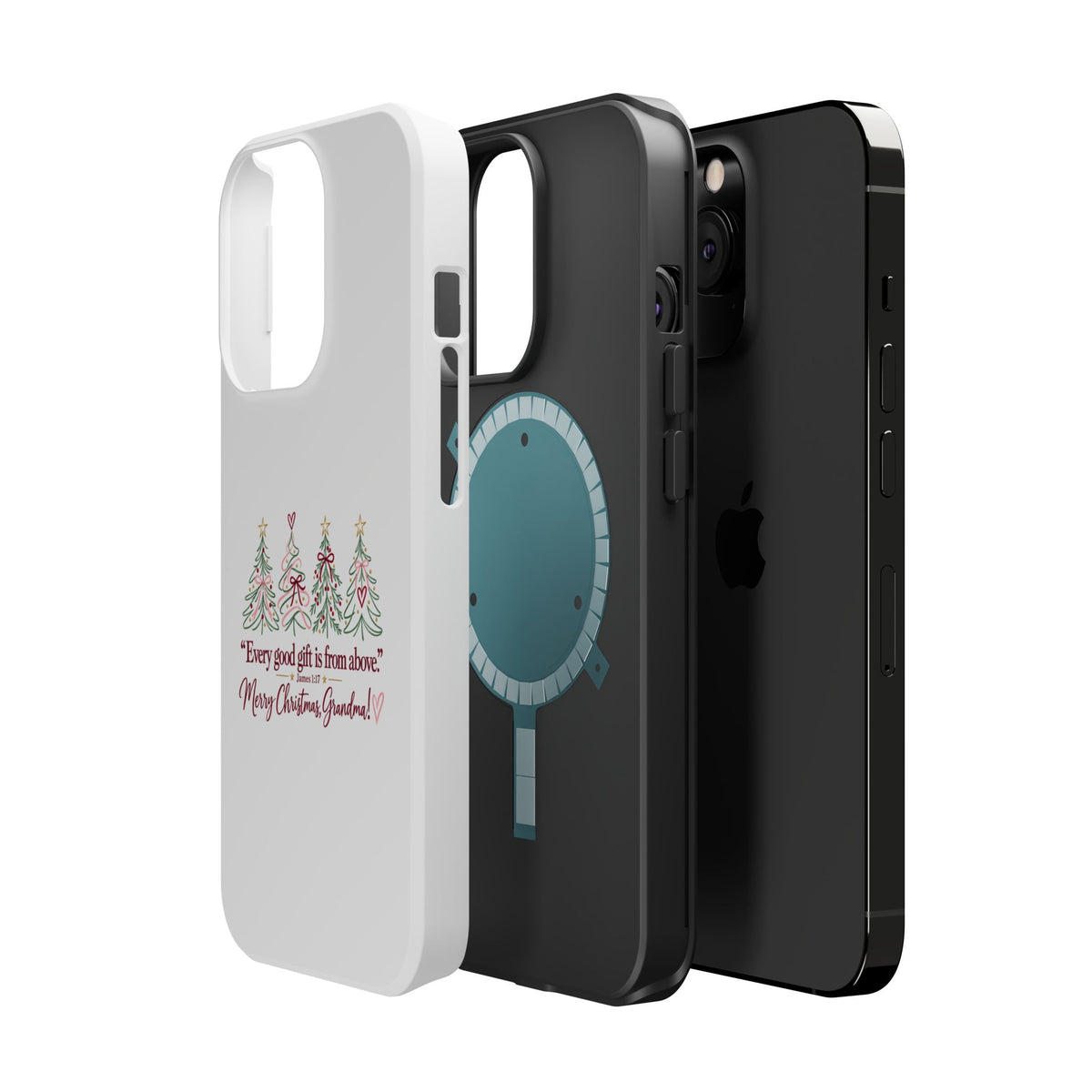 Christmas Grandma Phone Case — “Every good gift is from above” Magnetic Impact-Resistant Case
