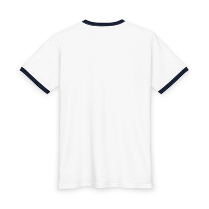 Connect to God Prayer Ringer Tee — Christian Faith Graphic T‑Shirt