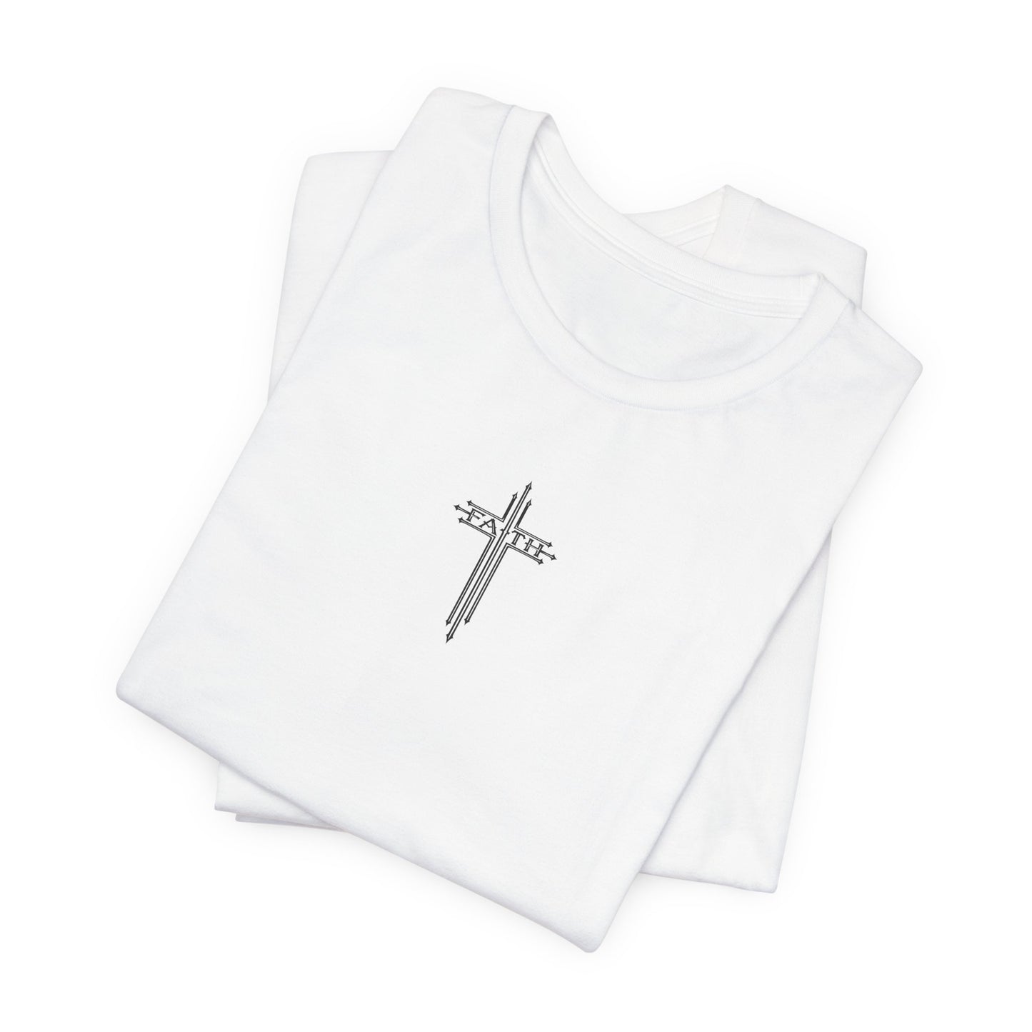 Faith Over Fear T-Shirt — Christian Cross Graphic Tee