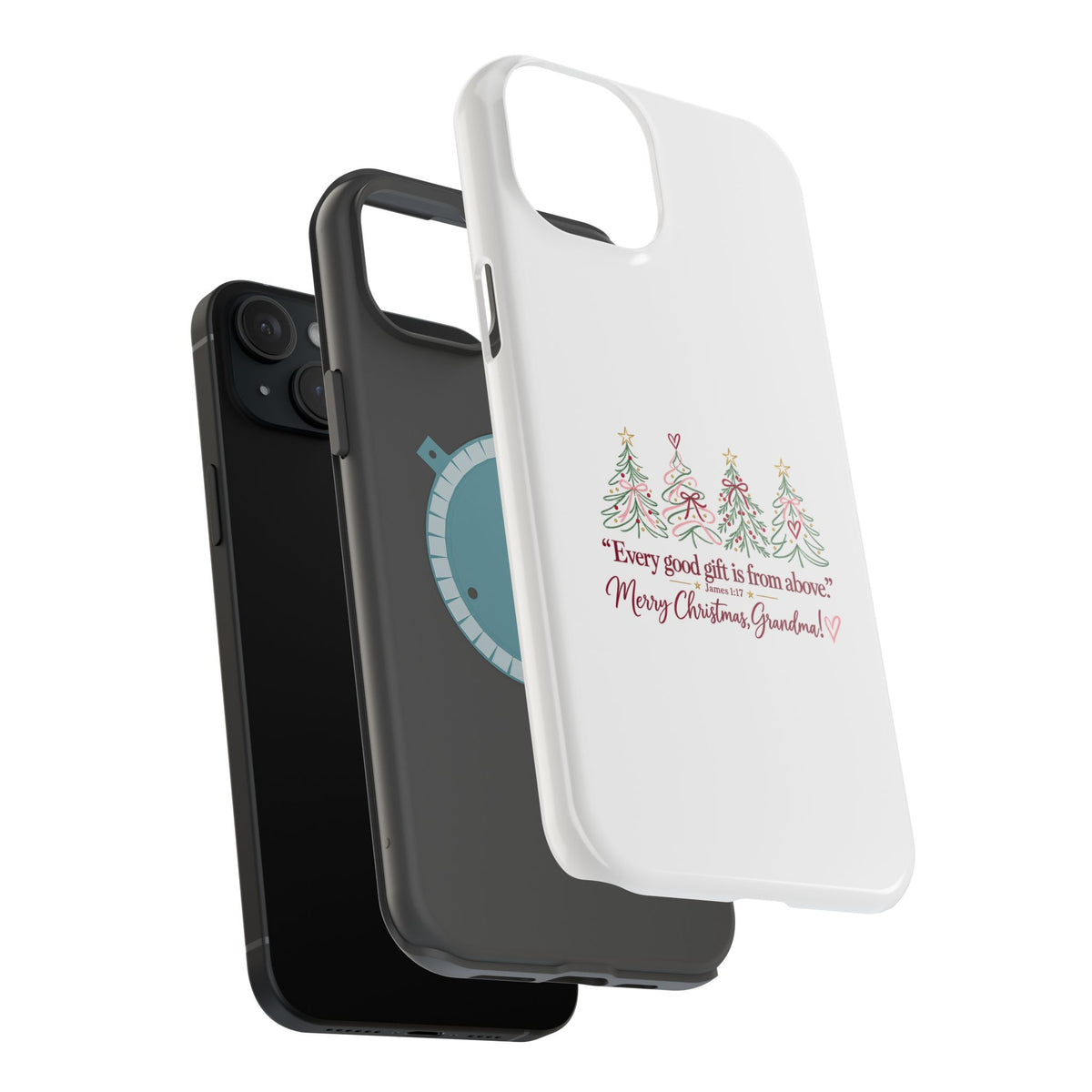 Christmas Grandma Phone Case — “Every good gift is from above” Magnetic Impact-Resistant Case