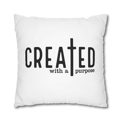 Child of God Heart Pillowcase — Square Decorative Throw Pillow Cover