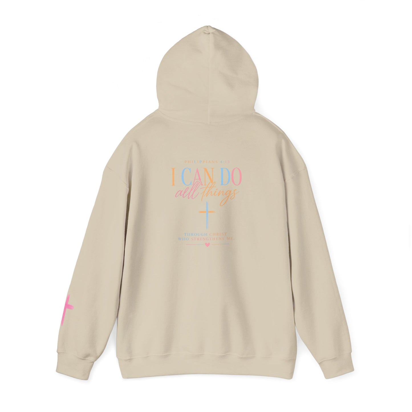 I Can Do All Things Christian Hoodie — Inspirational Faith Pullover