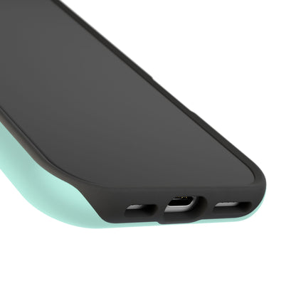 Mint Christian Phone Case — "God Is So Much Bigger Than..." Magnetic Impact-Resistant