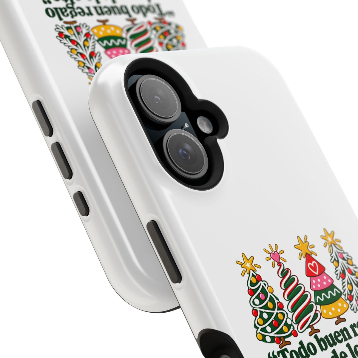 Christmas Grandma Phone Case — “Todo buen regalo viene de lo alto” Magnetic Impact-Resistant Case